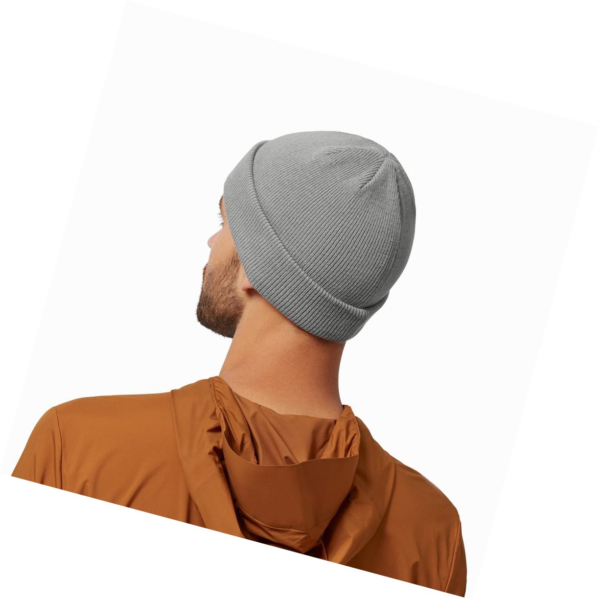 On Merino Beanie Hüte Herren Grau | 6092-YCOML