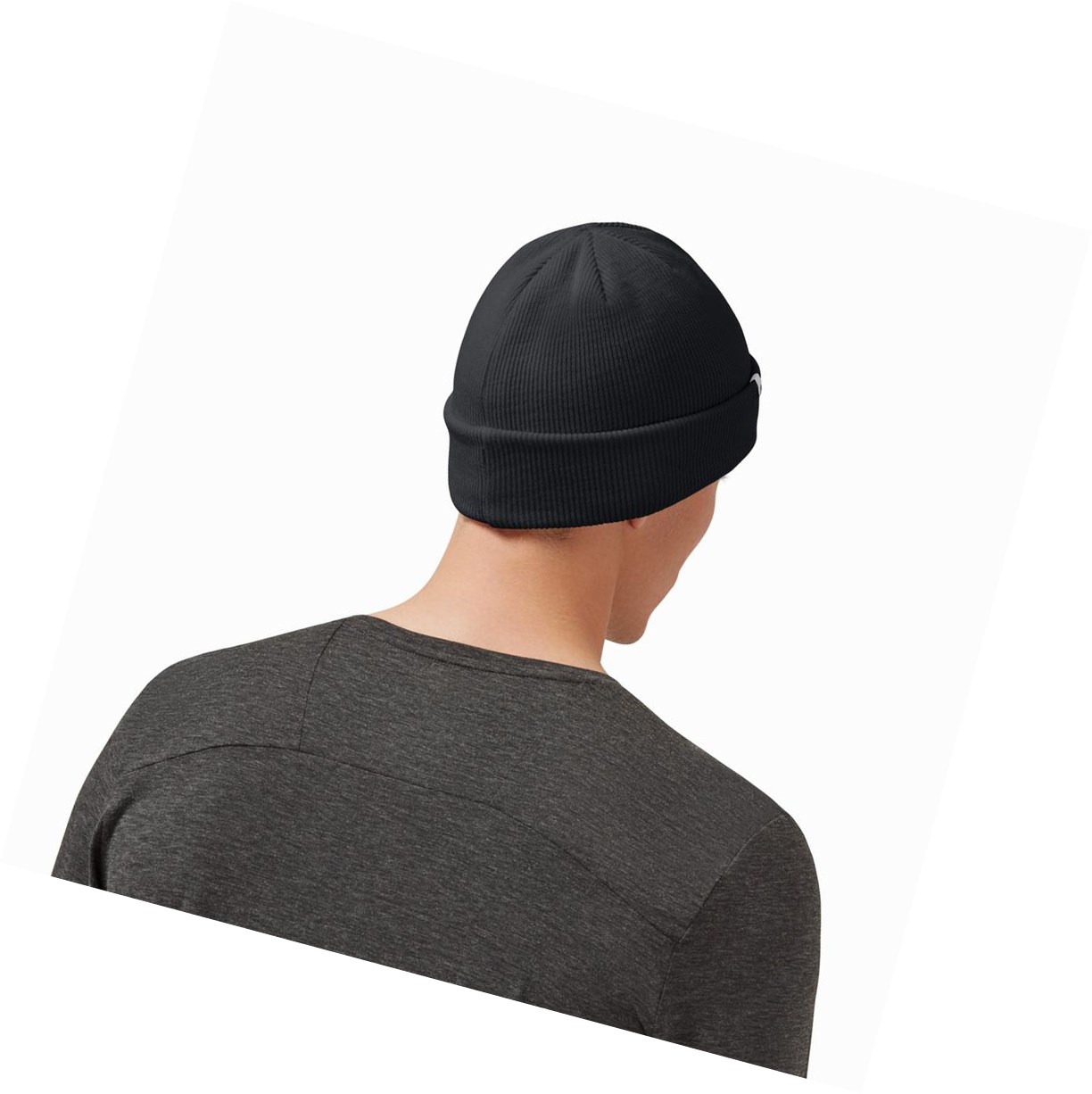 On Merino Beanie Hüte Herren Schwarz | 2908-VXTHF