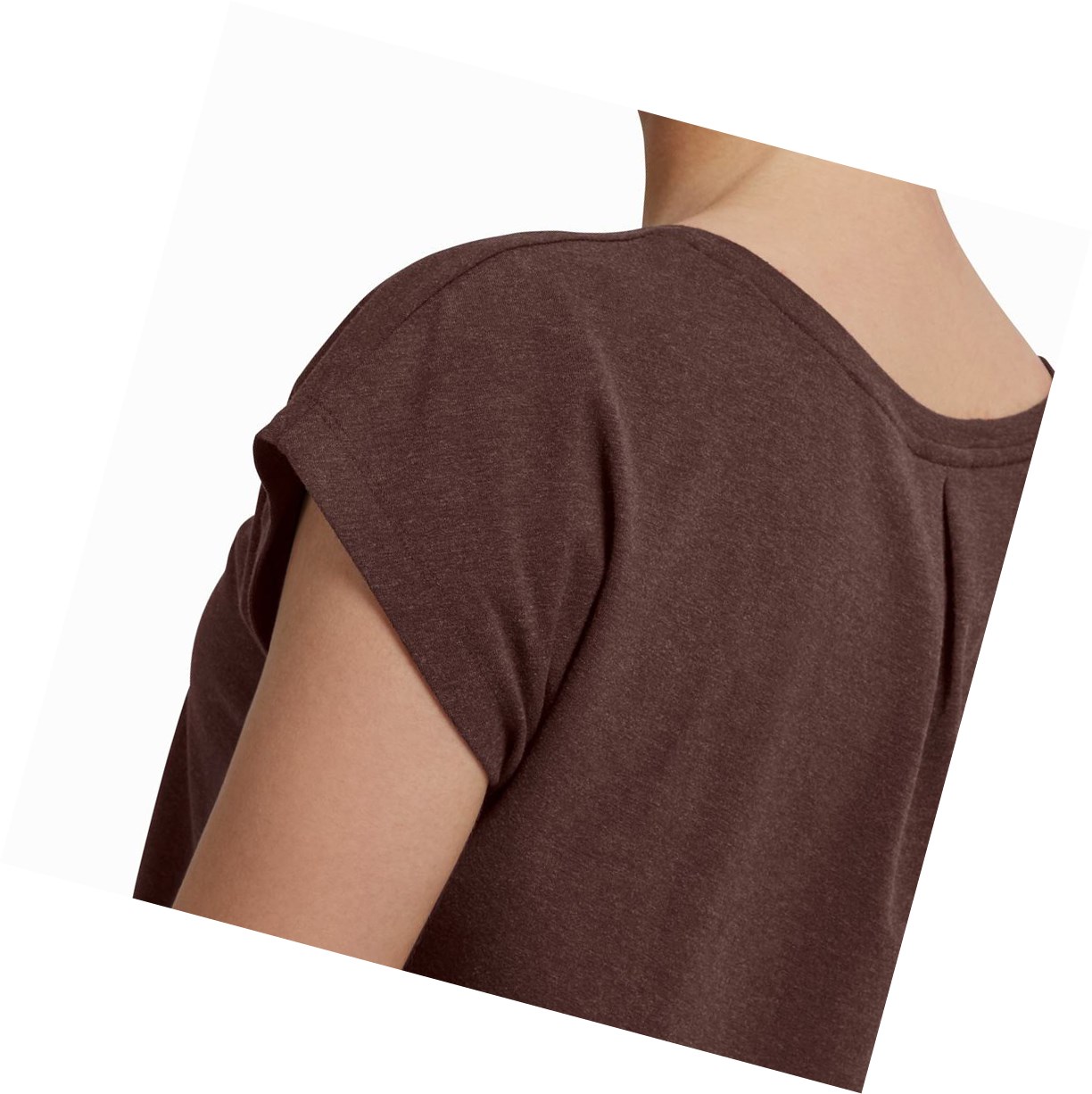 On On-T T-shirts Damen Kaffee | 2840-BDYFR