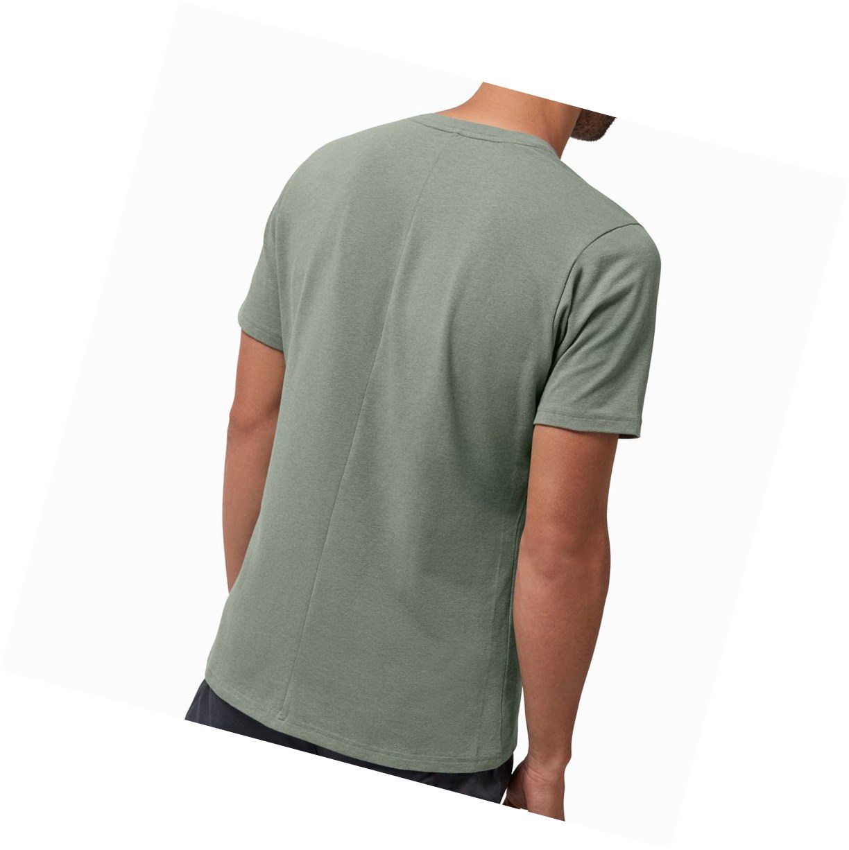 On On-T T-shirts Herren Grün | 0853-CTKZD