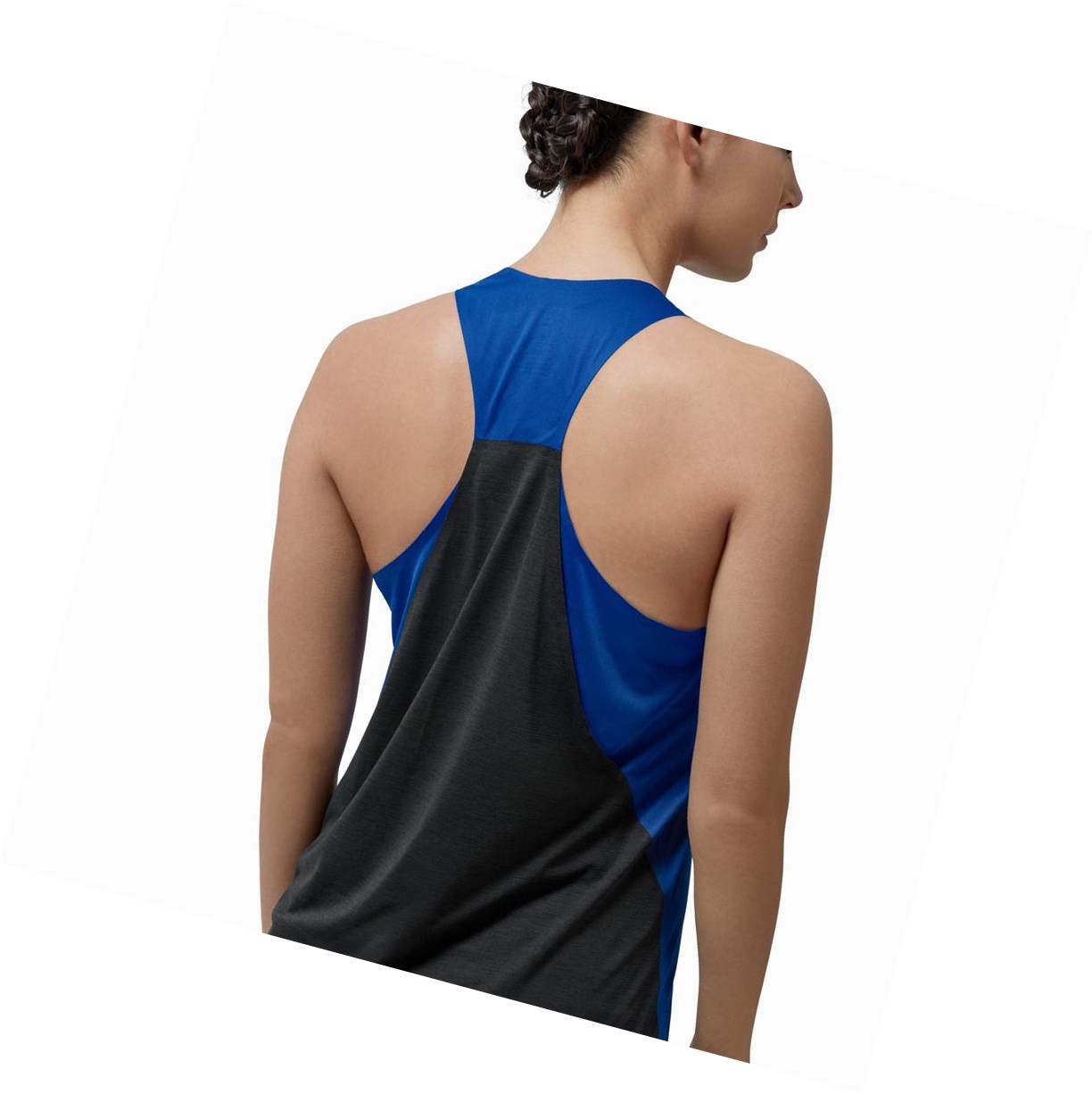 On Tank-T Muskelshirt Damen Indigo Schwarz | 5319-YWISU