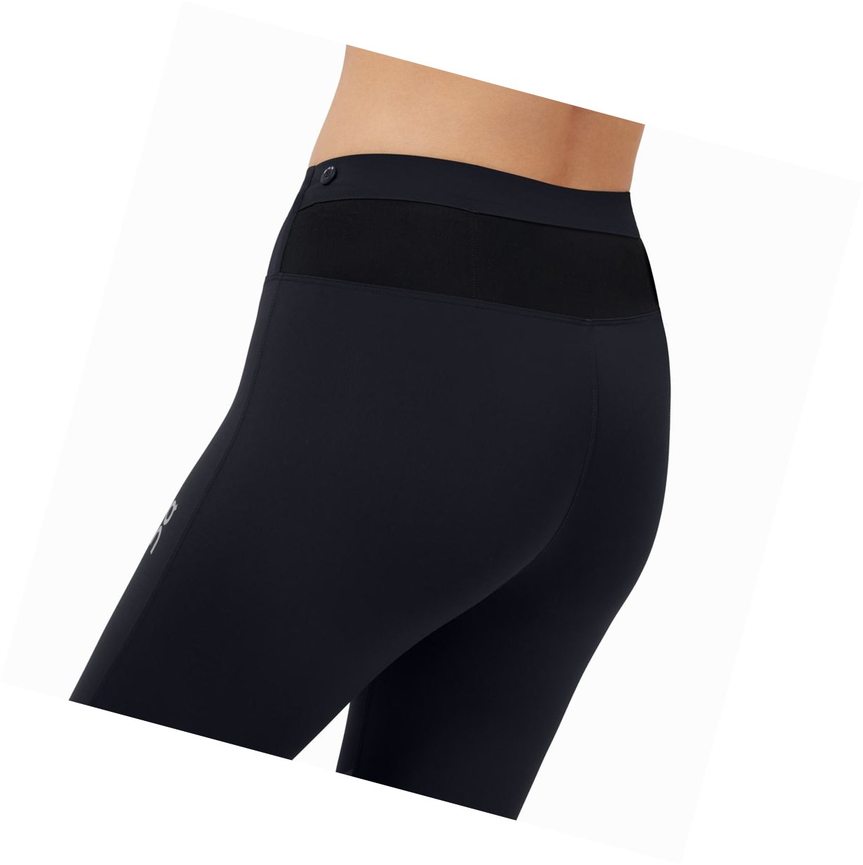 On Tights Long Pants Running Leggings Damen Schwarz | 0547-PUWLN