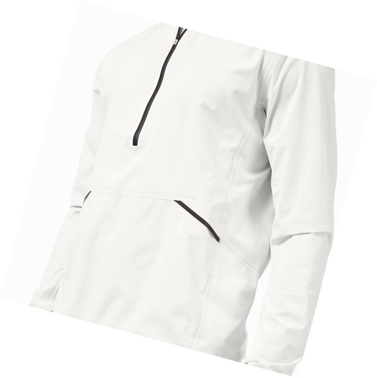 On Wasserdichte Anorak Jacke Herren Weiß | 2495-GZQBK