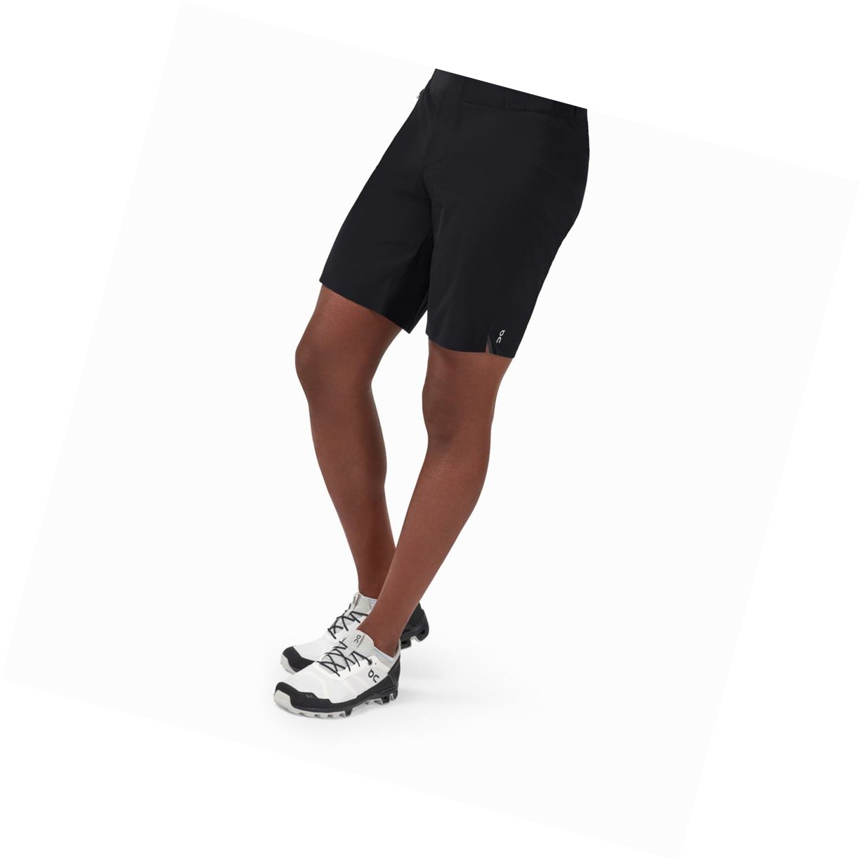 On Wasserdichte Laufshorts Herren Schwarz | 8325-ICJLZ