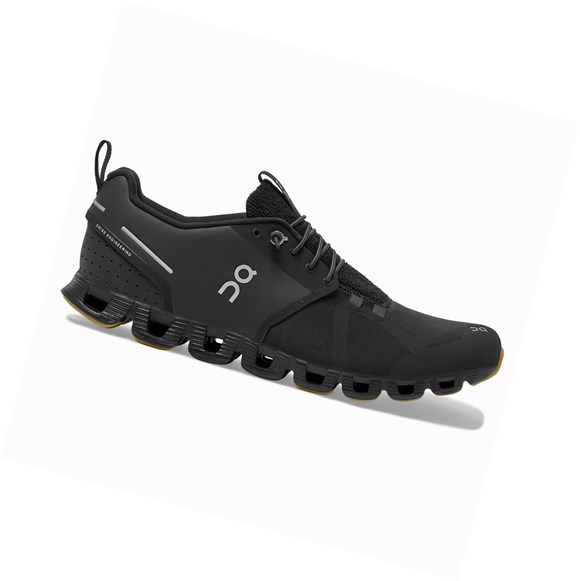 On Cloud Terry Straßenlaufschuhe Herren Schwarz | 1485-EFUZY