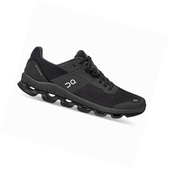 On Cloudace Straßenlaufschuhe Herren Schwarz | 5971-WVCBX