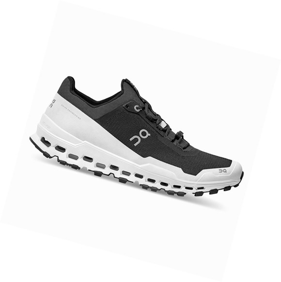 On Cloudultra Trailrunning Schuhe Herren Schwarz Weiß | 0192-YNWJP