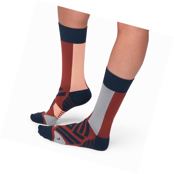 On High Laufsocken Herren Mehrfarbig | 7351-YLAIU