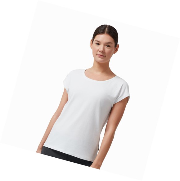 On On-T T-shirts Damen Weiß | 6042-EKRWF