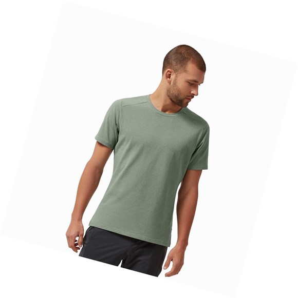 On On-T T-shirts Herren Grün | 0853-CTKZD