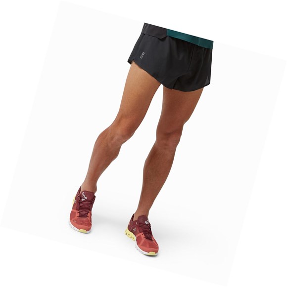 On Race Laufshorts Herren Schwarz | 7089-EPZVT