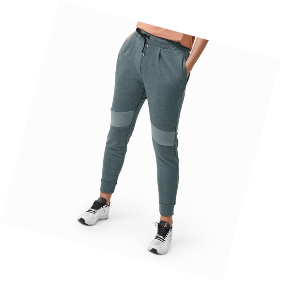 On Sweat Sweathose Damen Olivgrün | 8736-FOVAX