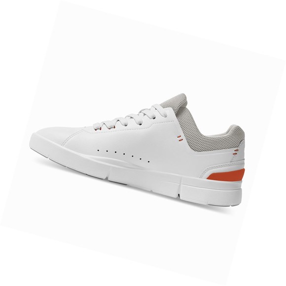 On THE ROGER Advantage Tennisschuhe Herren Weiß | 1085-QXTBU