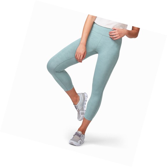 On Tights 7/8 Running Leggings Damen Olivgrün | 2986-VFHAC